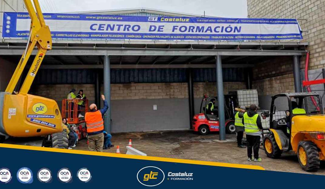 Formación Costaluz y Grúas y Transportes Costaluz: UNE 58161